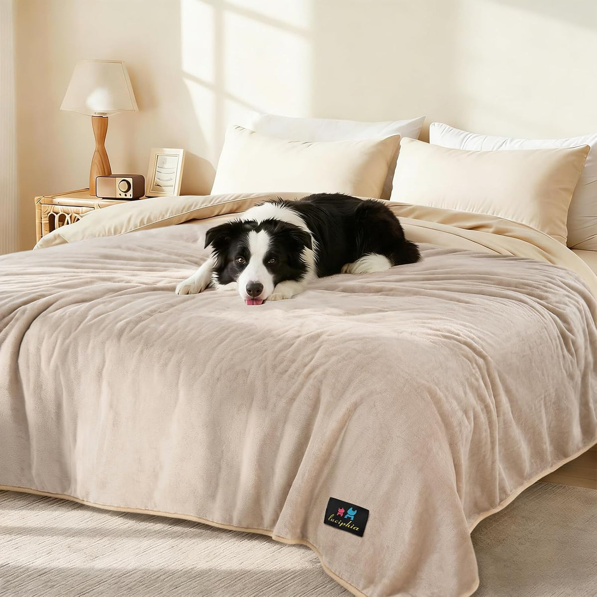 Waterproof Pet Blanket, Liquid Pee Proof Dog Blanket for Sofa Bed Couch, Reversible Sherpa Fleece Furniture Protector Cover for Small Medium Large Dogs Cats, Dark Gray Small（40" x 28"） | waterproof pet blanket sherpa fleece reversible couch cover bed