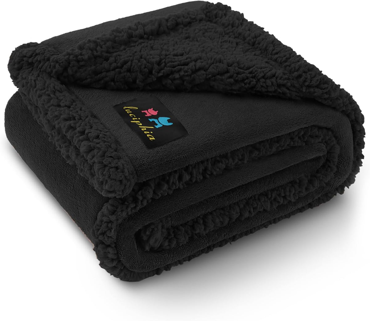 Waterproof Pet Blanket, Liquid Pee Proof Dog Blanket for Sofa Bed Couch, Reversible Sherpa Fleece Furniture Protector Cover for Small Medium Large Dogs Cats, Dark Gray Small（40" x 28"） | waterproof pet blanket sherpa fleece reversible couch cover bed