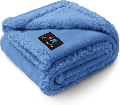 Waterproof Pet Blanket, Liquid Pee Proof Dog Blanket for Sofa Bed Couch, Reversible Sherpa Fleece Furniture Protector Cover for Small Medium Large Dogs Cats, Dark Gray Small（40" x 28"） | waterproof pet blanket sherpa fleece reversible couch cover bed