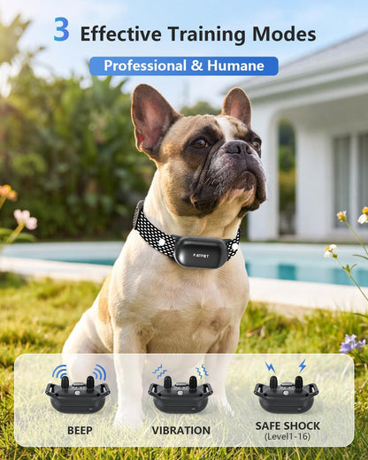 Dog Shock Collar with Remote Control - 4000FT Safe Training Collar