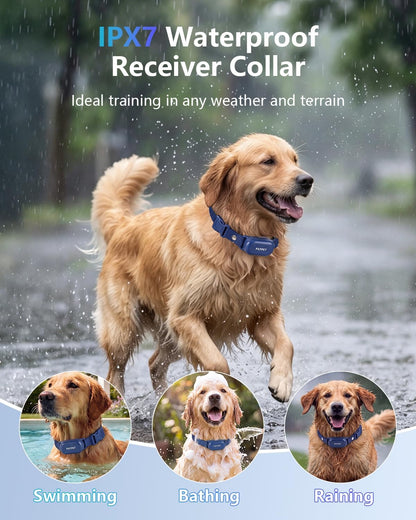 Dog Shock Collar with Remote Control - 4000FT Safe Training Collar