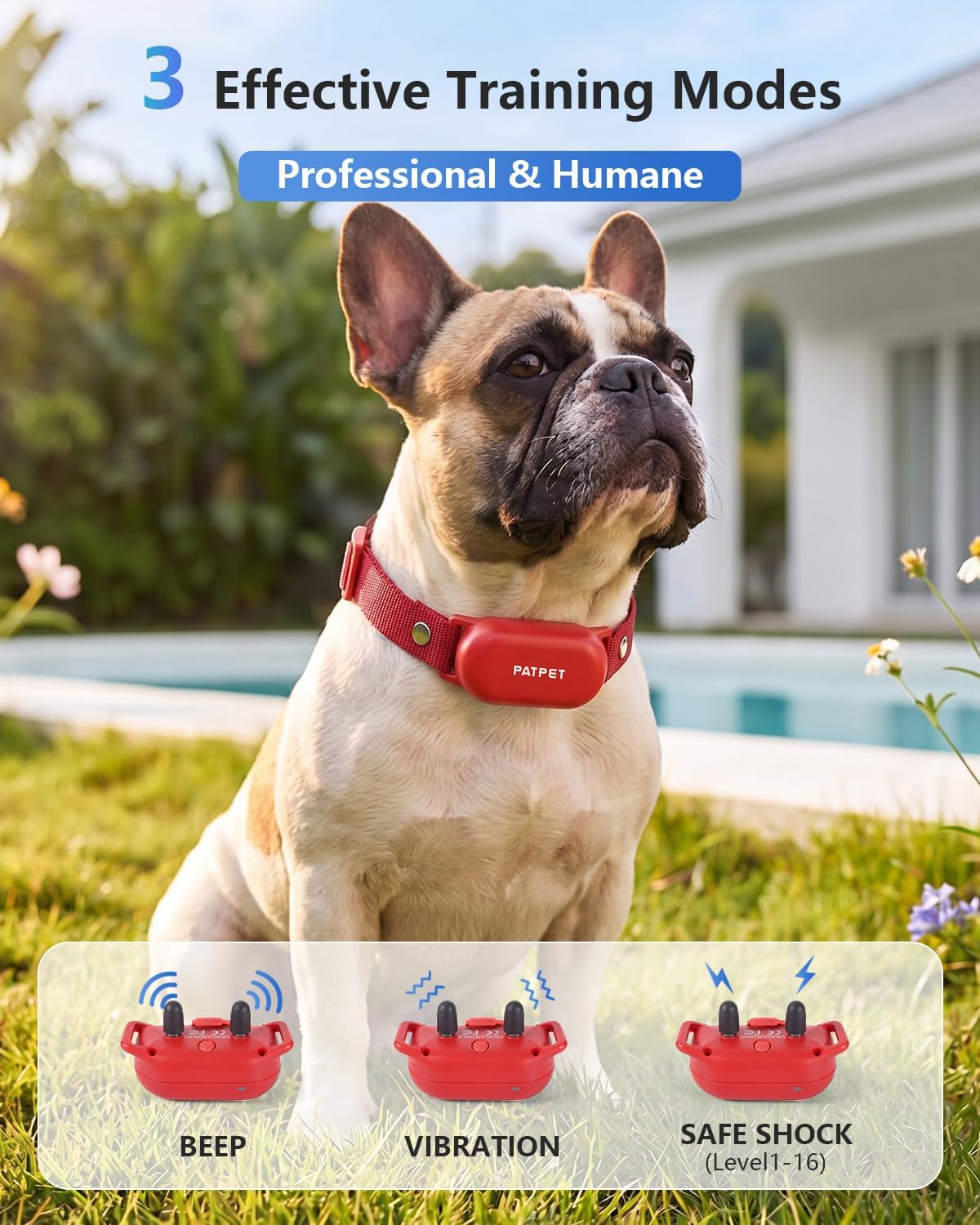 Dog Shock Collar with Remote Control - 4000FT Safe Training Collar