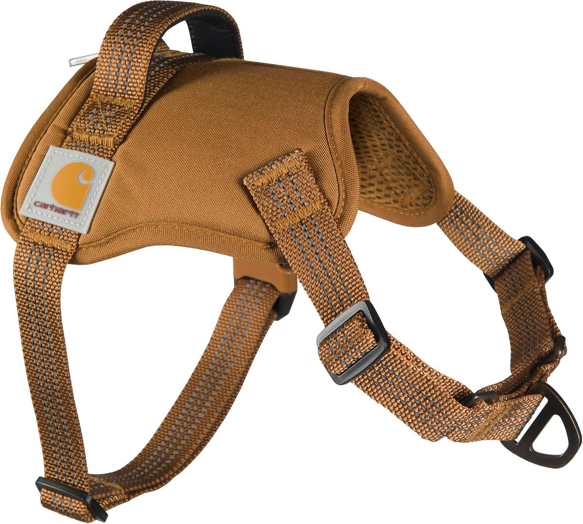 Nylon Duck No Pull Dog Harness Brown M