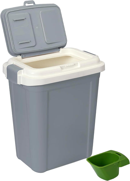 Airtight Pet Food Storage Container, Holds 30lbs