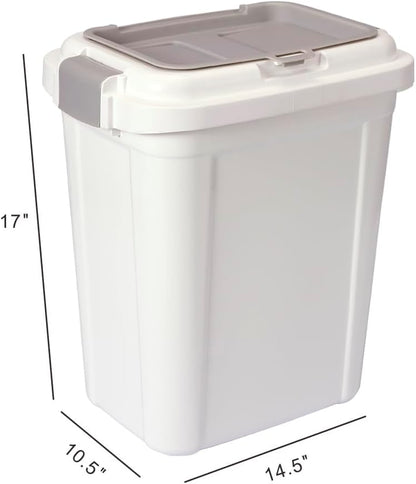 Airtight Pet Food Storage Container, Holds 30lbs