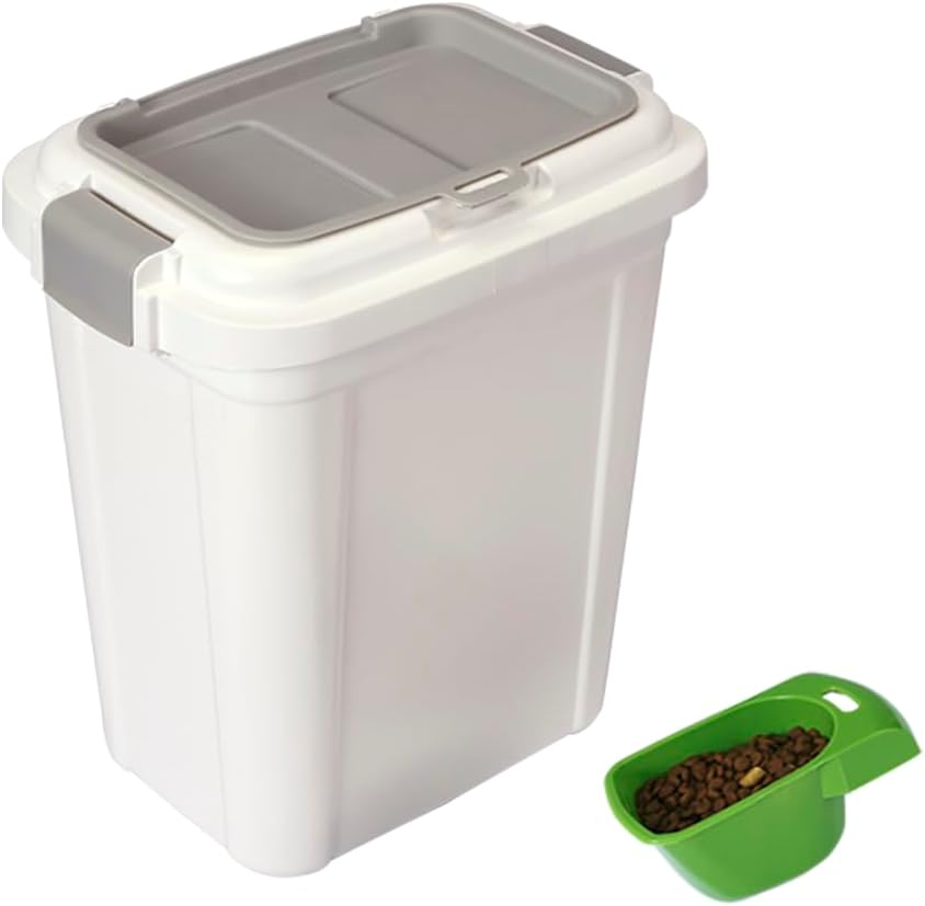 Airtight Pet Food Storage Container, Holds 30lbs