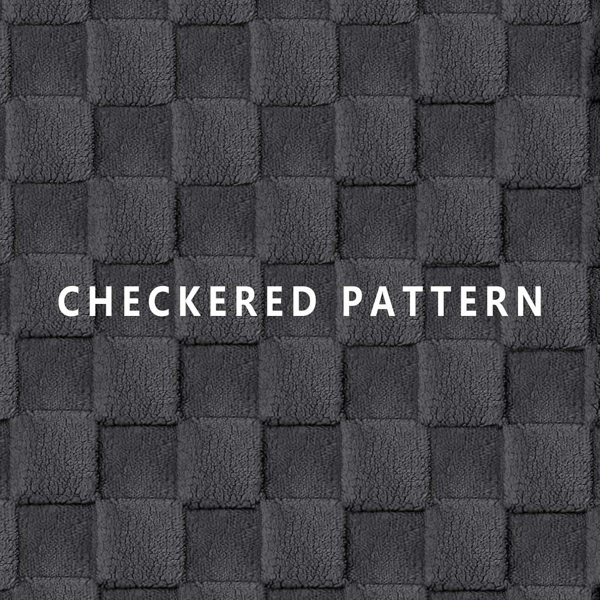 Orthopedic Large Dog Bed Washable Pet Crate Mat 36''X24'' Black