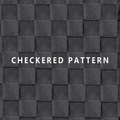 Orthopedic Large Dog Bed Washable Pet Crate Mat 36''X24'' Black