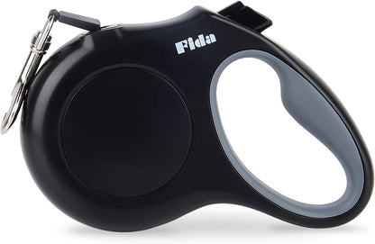 Retractable Dog Leash, 16 ft Dog Walking Leash for Small Dogs up to 26 lbs, 360° Tangle Free, Black