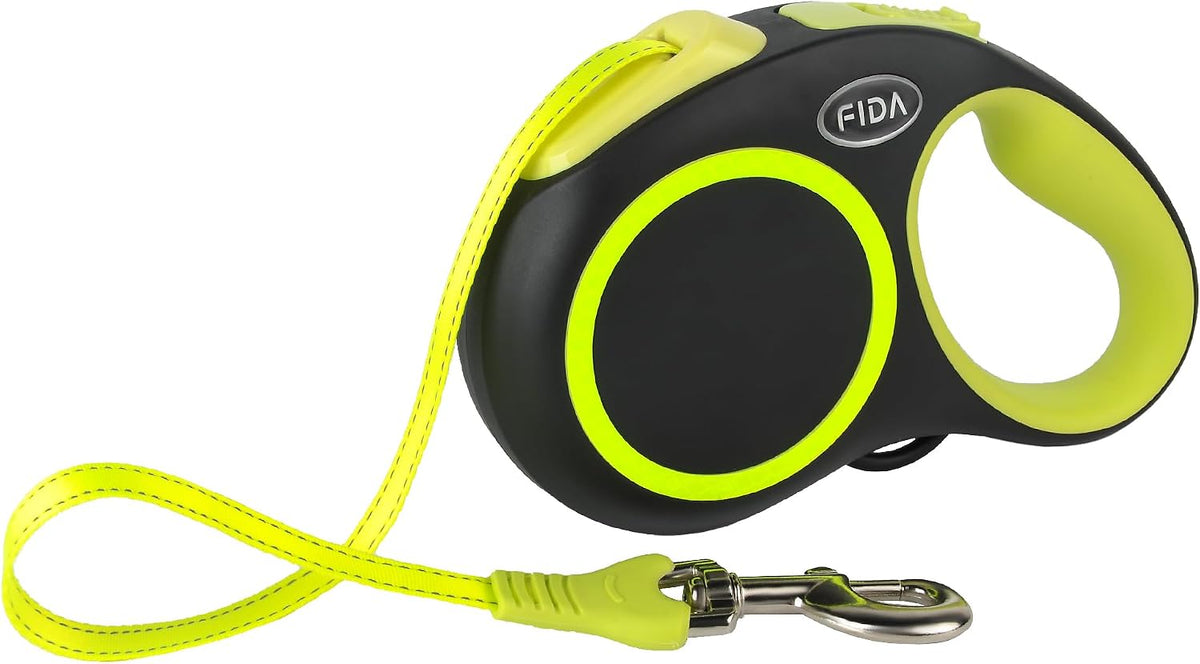 Retractable Dog Leash, 16 ft Dog Walking Leash for Small Dogs up to 26 lbs, 360° Tangle Free, Black