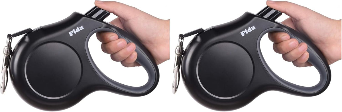 Retractable Dog Leash, 16 ft Dog Walking Leash for Small Dogs up to 26 lbs, 360° Tangle Free, Black