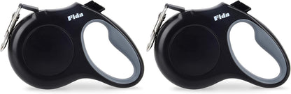 Retractable Dog Leash, 16 ft Dog Walking Leash for Small Dogs up to 26 lbs, 360° Tangle Free, Black