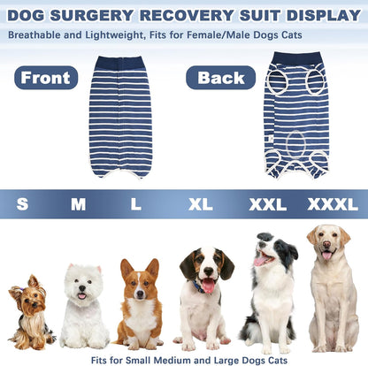 Recovery Suit for Dogs, Soft Dog Surgery Suit for Female Spay Male Neuter