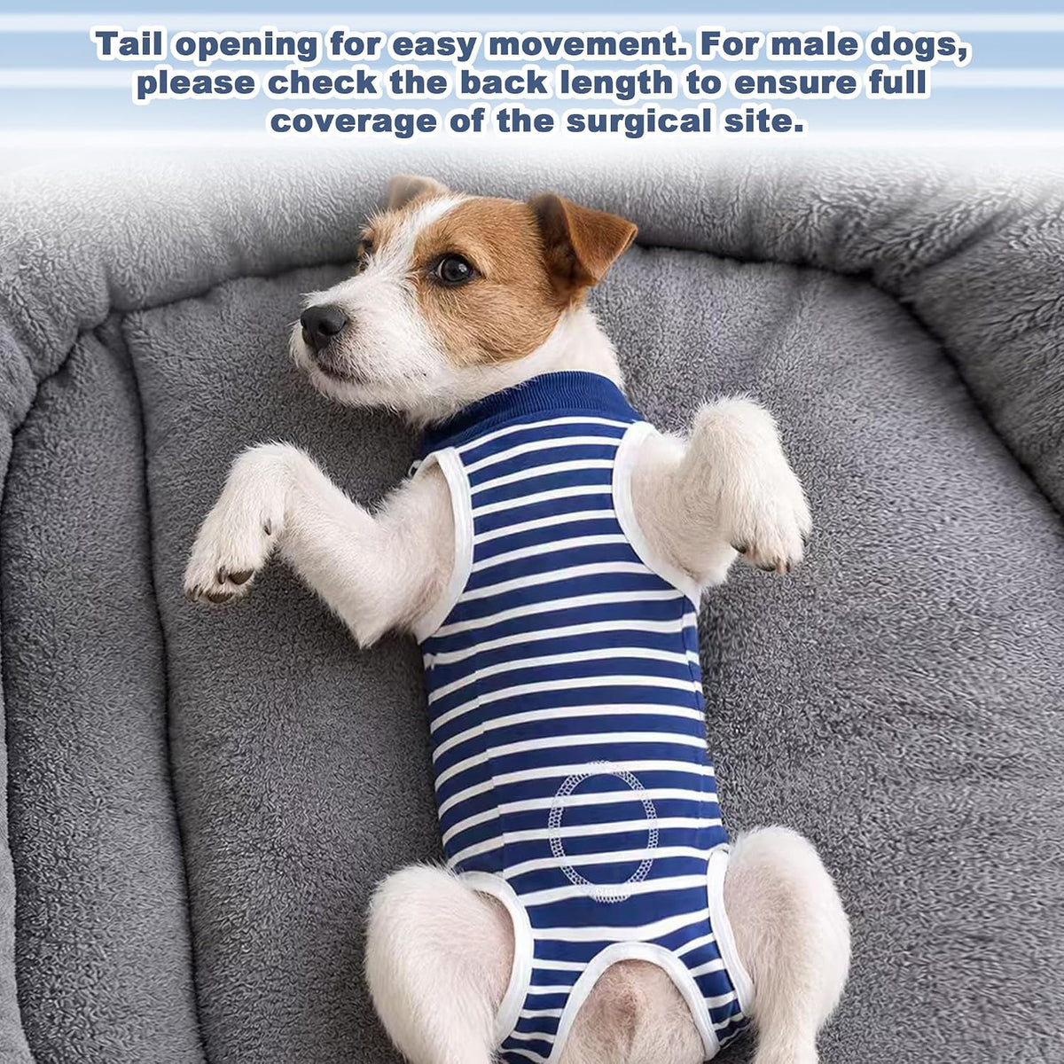 Recovery Suit for Dogs, Soft Dog Surgery Suit for Female Spay Male Neuter