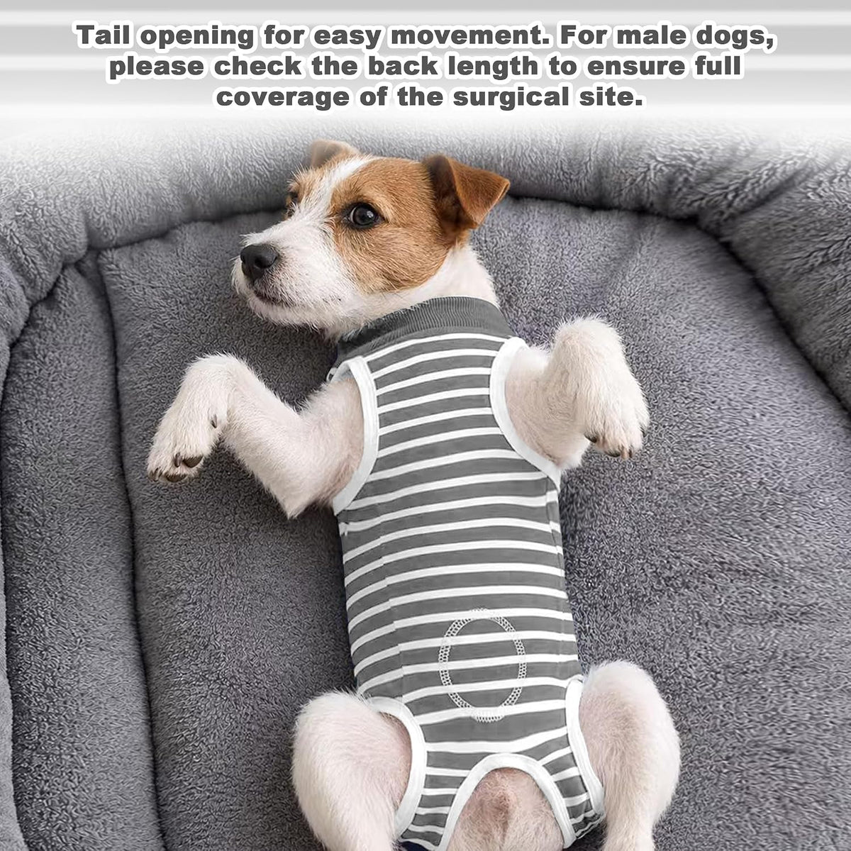 Recovery Suit for Dogs, Soft Dog Surgery Suit for Female Spay Male Neuter