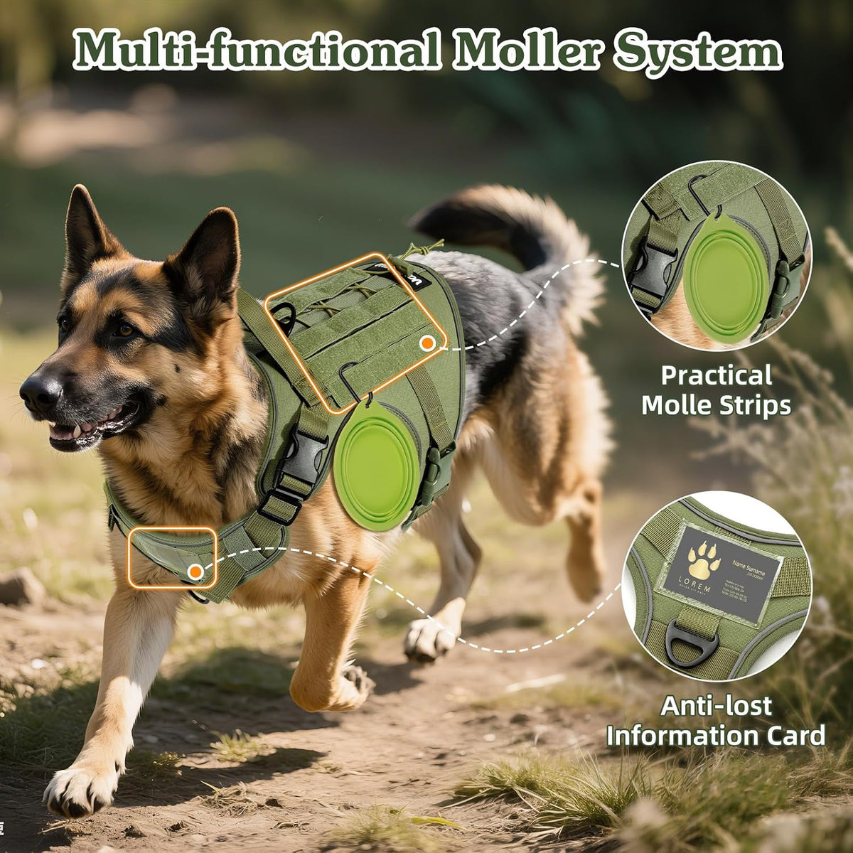 Dog Seat Belt Vest Harness for Car, 2 in 1 Seatbelt Buckle