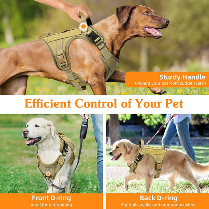 Dog Seat Belt Vest Harness for Car, 2 in 1 Seatbelt Buckle