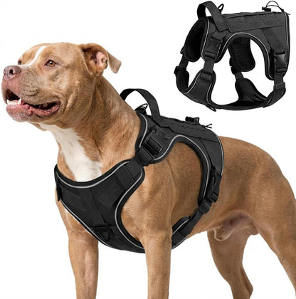 Dog Seat Belt Vest Harness for Car, 2 in 1 Seatbelt Buckle