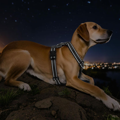 Dog Seat Belt Vest Harness for Car, 2 in 1 Seatbelt Buckle