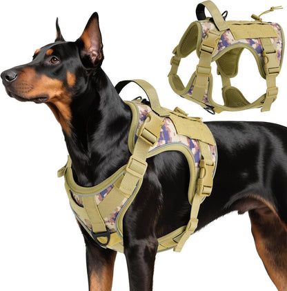 Dog Seat Belt Vest Harness for Car, 2 in 1 Seatbelt Buckle