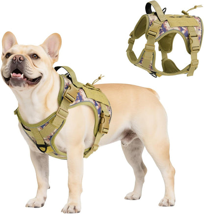 Dog Seat Belt Vest Harness for Car, 2 in 1 Seatbelt Buckle