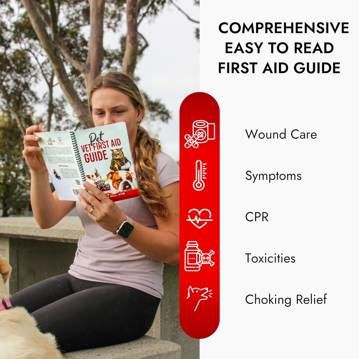 Cat & Dog First Aid Kit with Thermometer & Bandages (Medium)