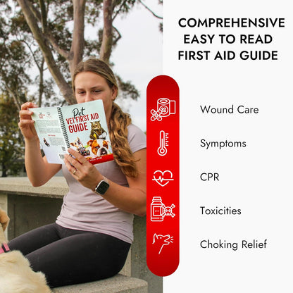 Cat & Dog First Aid Kit with Thermometer & Bandages (Medium)