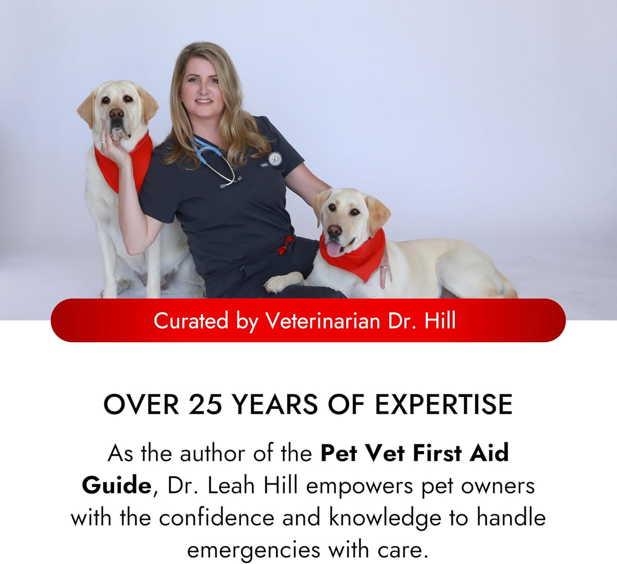 Cat & Dog First Aid Kit with Thermometer & Bandages (Medium)