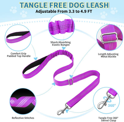 Small Dog Harness and Leash Set, No Pull Soft Padded Vest