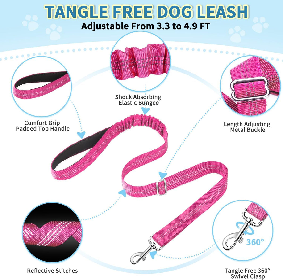 Small Dog Harness and Leash Set, No Pull Soft Padded Vest