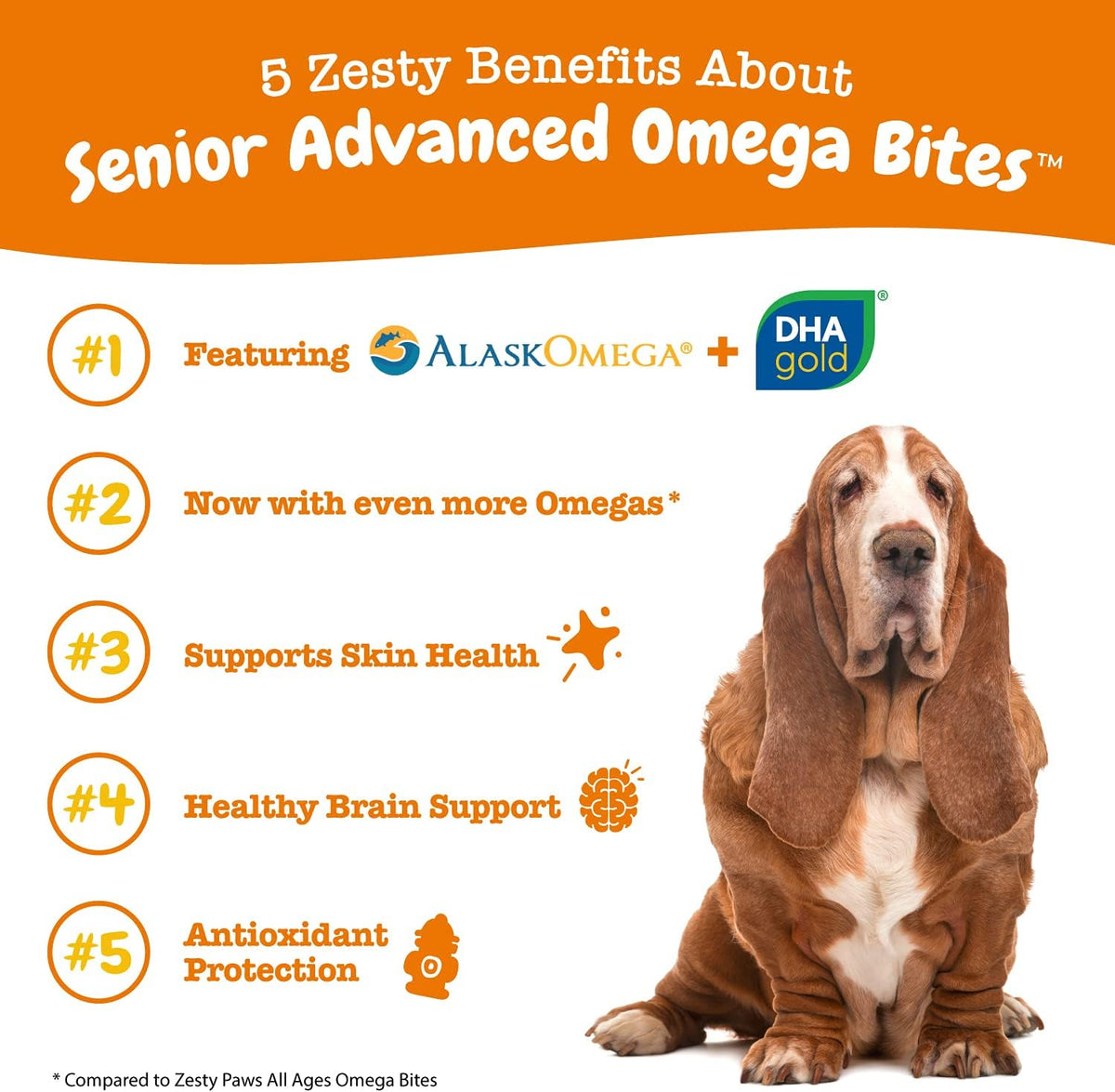 Salmon Oil for Dogs - Skin & Coat Chews, Salmon
