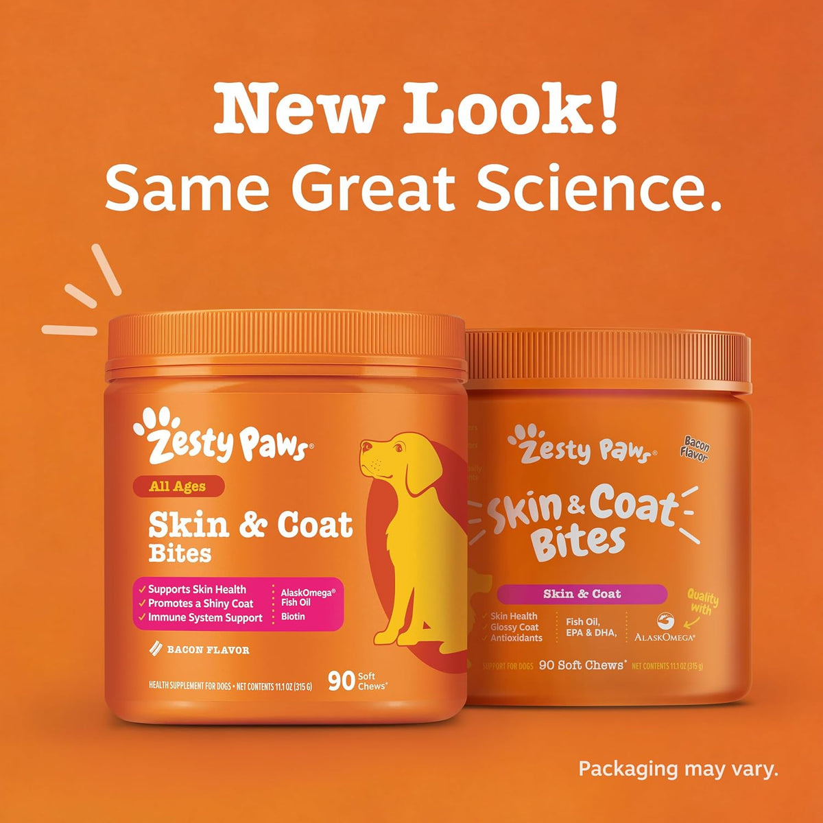 Salmon Oil for Dogs - Skin & Coat Chews, Salmon