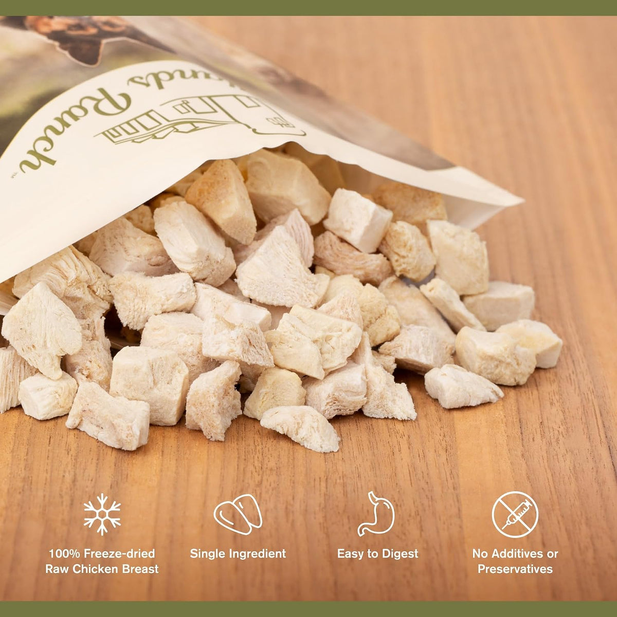 Superfood Bite Freeze-Dried Beef Liver Dog Treats, 4 oz