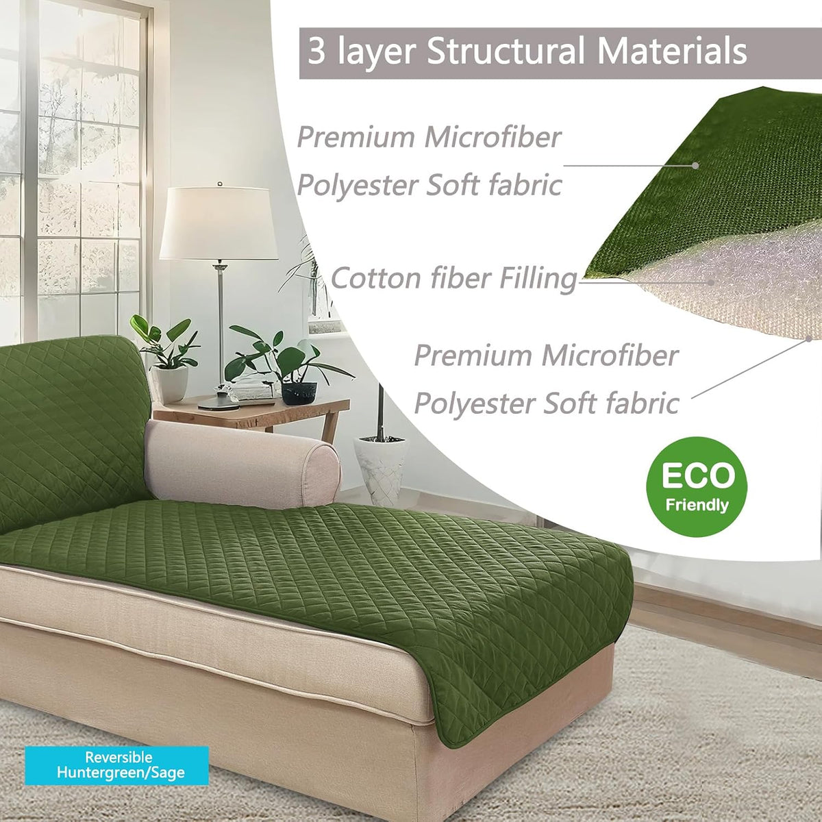 Reversible Sofa Cover Couch Cover for Dogs, Coffee/Beige | 68''Sofa Mat Washable, Pet Friendly, Elastic Straps, Water Repellent, Furniture Protector for 3 Cushion Couch - Colors A