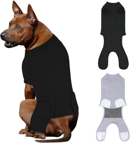 2 Pack Dog Recovery Suit for After Neuter Spay Wounds Protector