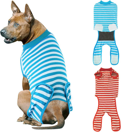 2 Pack Dog Recovery Suit for After Neuter Spay Wounds Protector