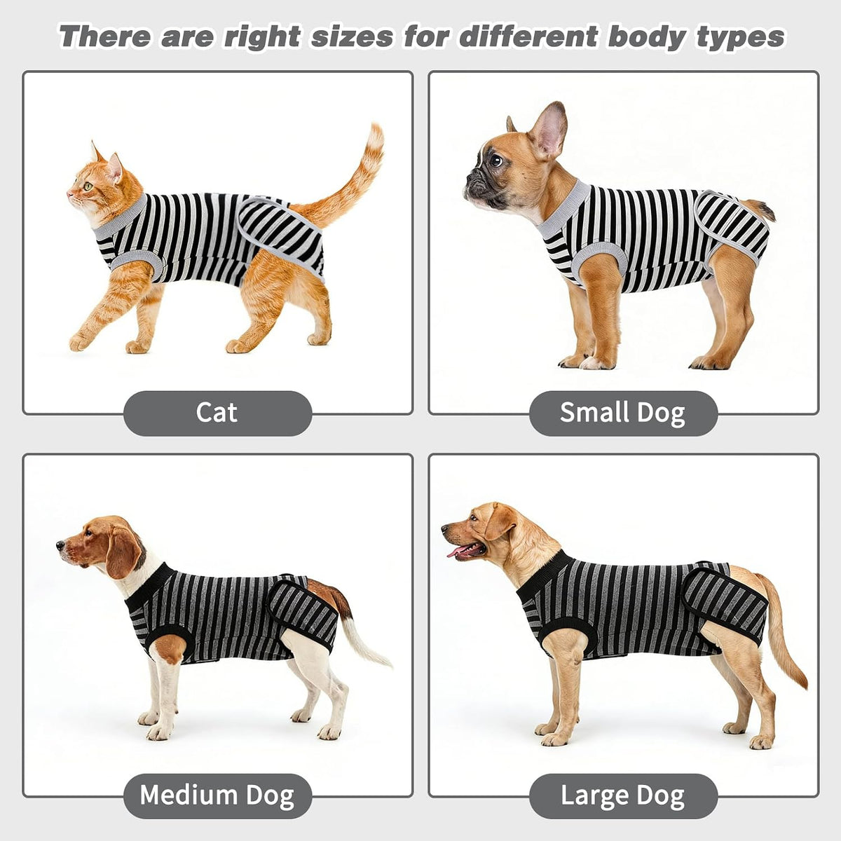 2 Pack Dog Recovery Suit for After Neuter Spay Wounds Protector