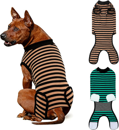 2 Pack Dog Recovery Suit for After Neuter Spay Wounds Protector
