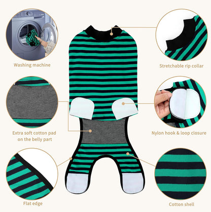 2 Pack Dog Recovery Suit for After Neuter Spay Wounds Protector
