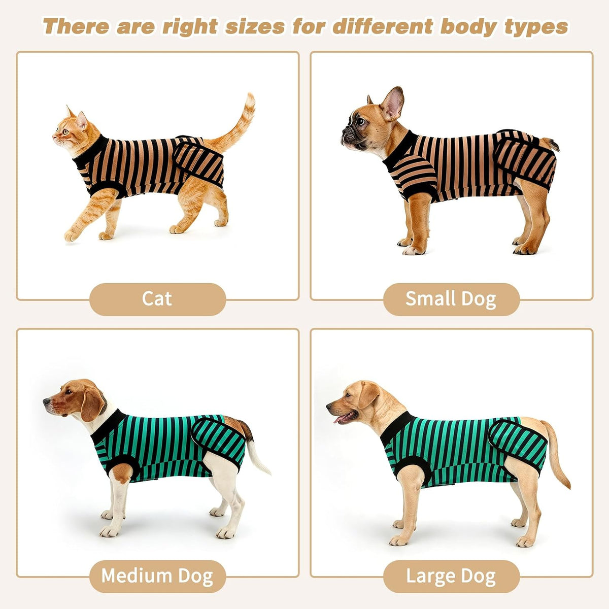 2 Pack Dog Recovery Suit for After Neuter Spay Wounds Protector