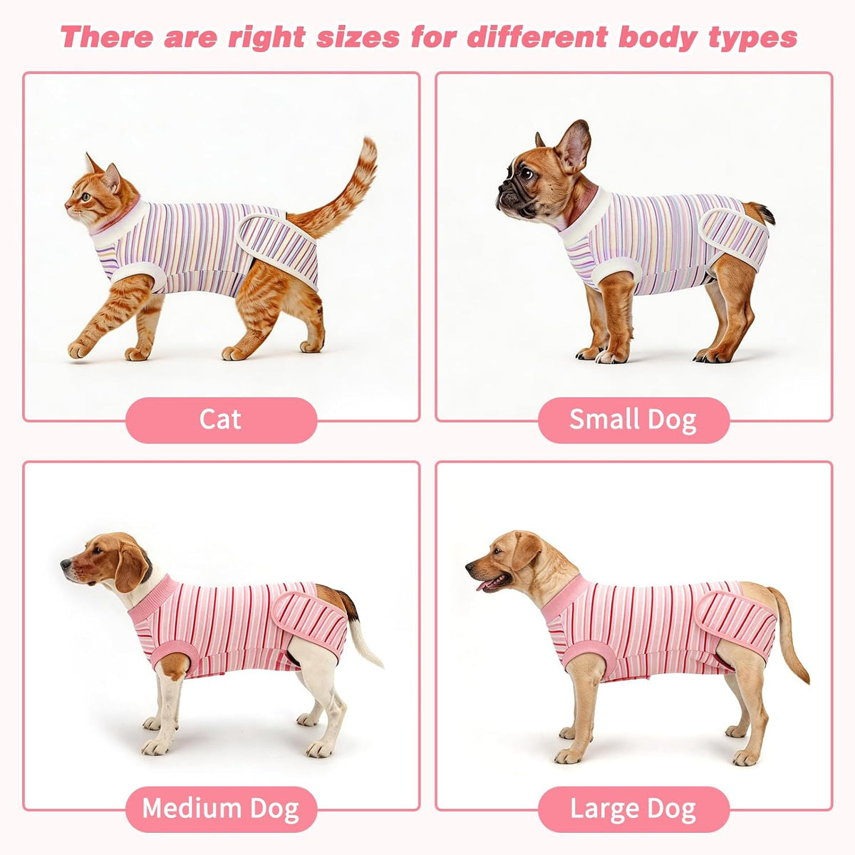 2 Pack Dog Recovery Suit for After Neuter Spay Wounds Protector