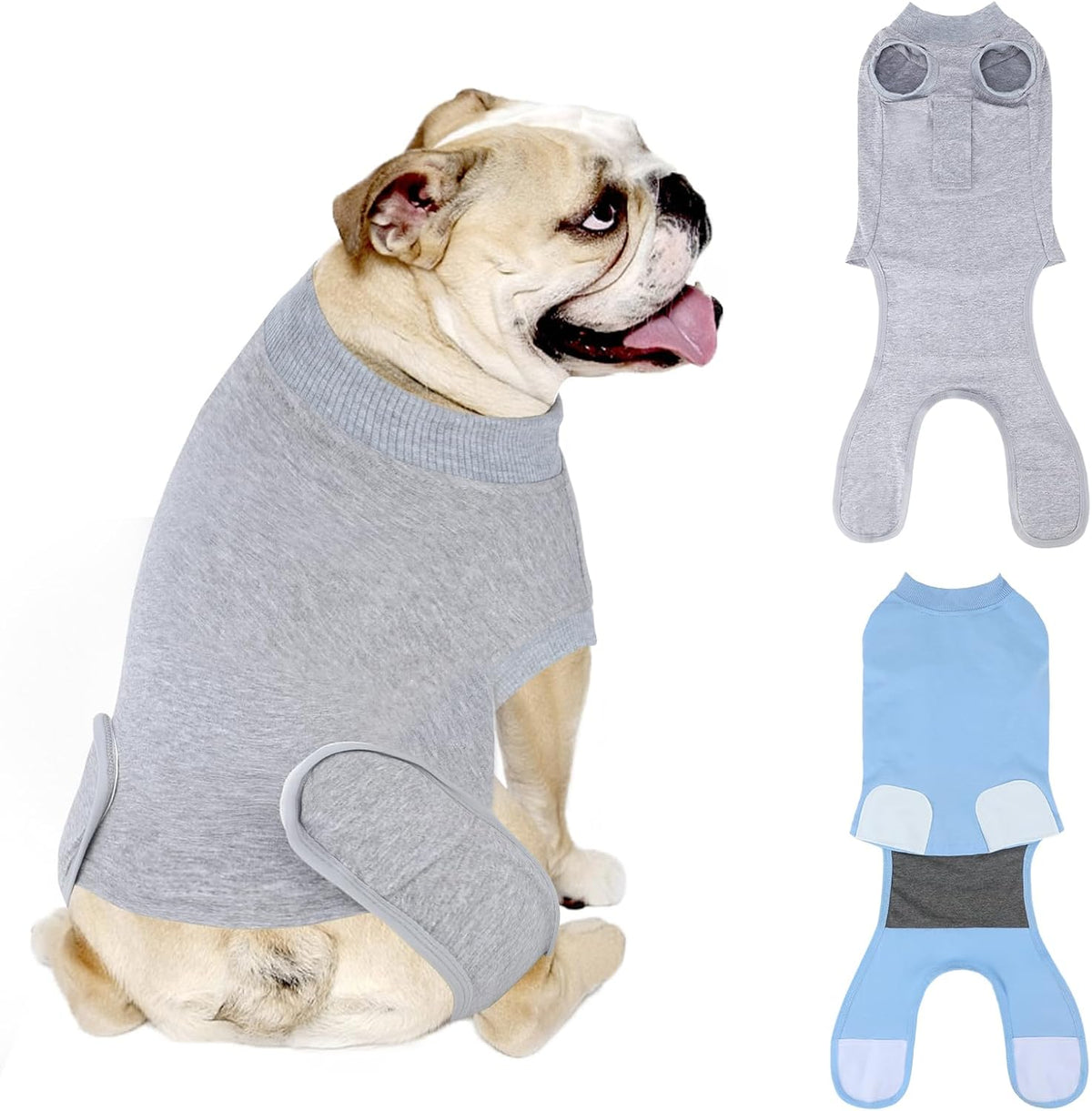 2 Pack Dog Recovery Suit for After Neuter Spay Wounds Protector