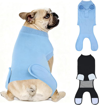 2 Pack Dog Recovery Suit for After Neuter Spay Wounds Protector