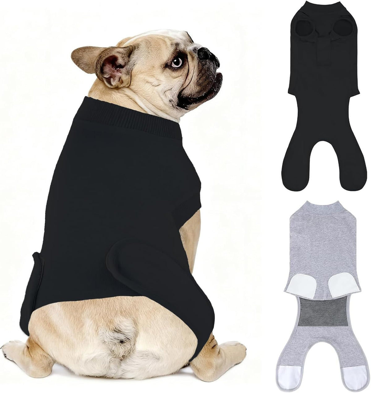 2 Pack Dog Recovery Suit for After Neuter Spay Wounds Protector