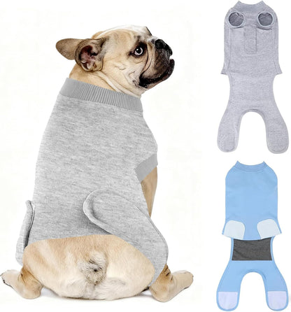 2 Pack Dog Recovery Suit for After Neuter Spay Wounds Protector