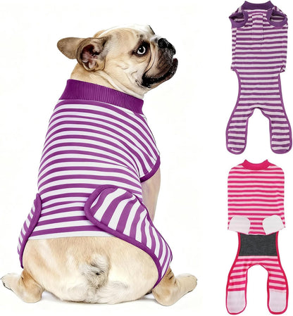 2 Pack Dog Recovery Suit for After Neuter Spay Wounds Protector
