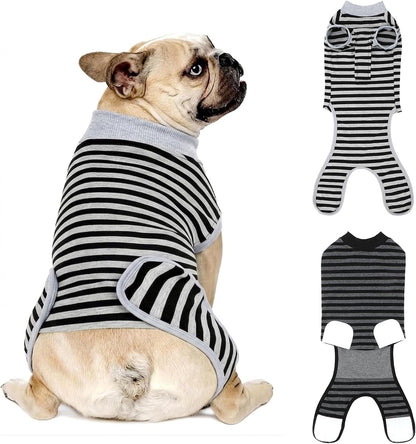 2 Pack Dog Recovery Suit for After Neuter Spay Wounds Protector