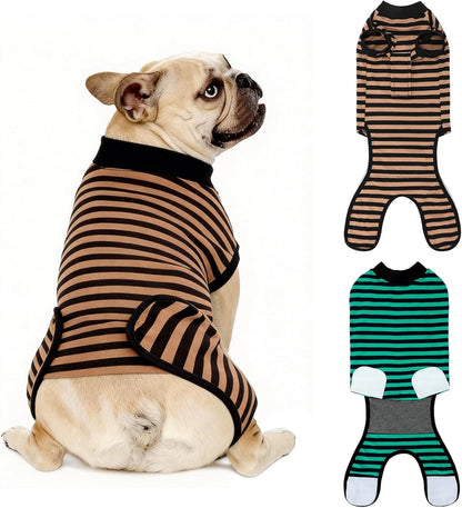 2 Pack Dog Recovery Suit for After Neuter Spay Wounds Protector
