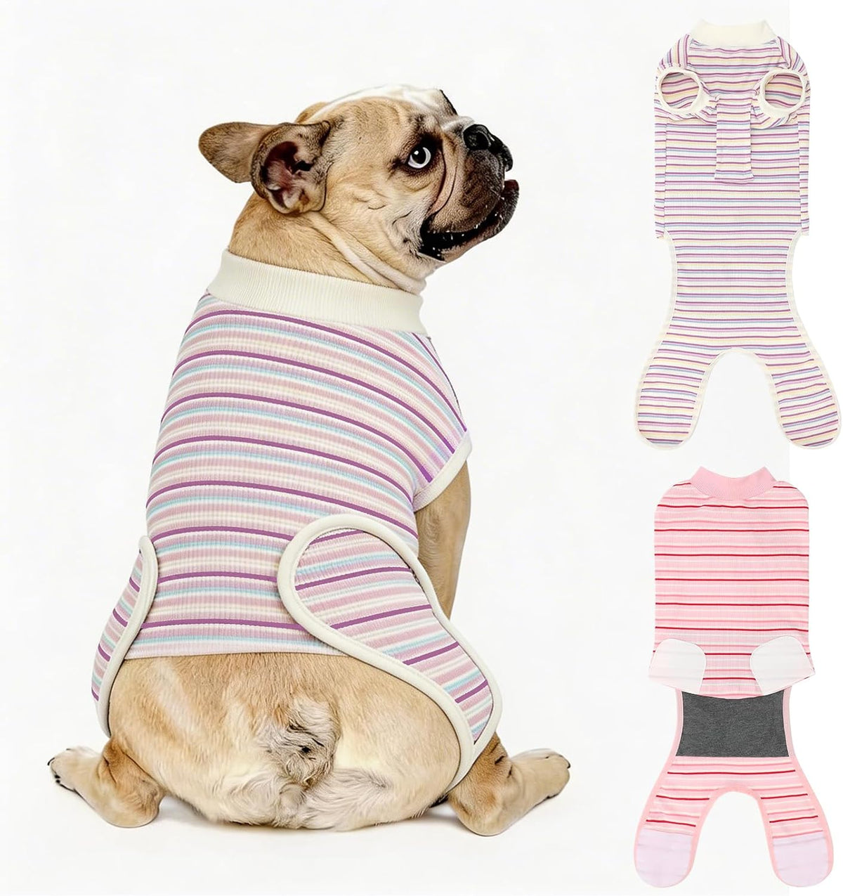 2 Pack Dog Recovery Suit for After Neuter Spay Wounds Protector