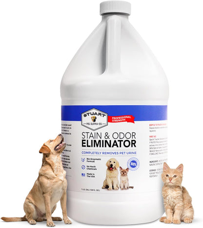 . Professional Strength Pet Odor Eliminator | Urine Odor Remover | Pet Urine Enzyme Cleaner | Pet Stain and Odor Remover | Enzymatic Cleaner for Dog Urine and Cat Urine